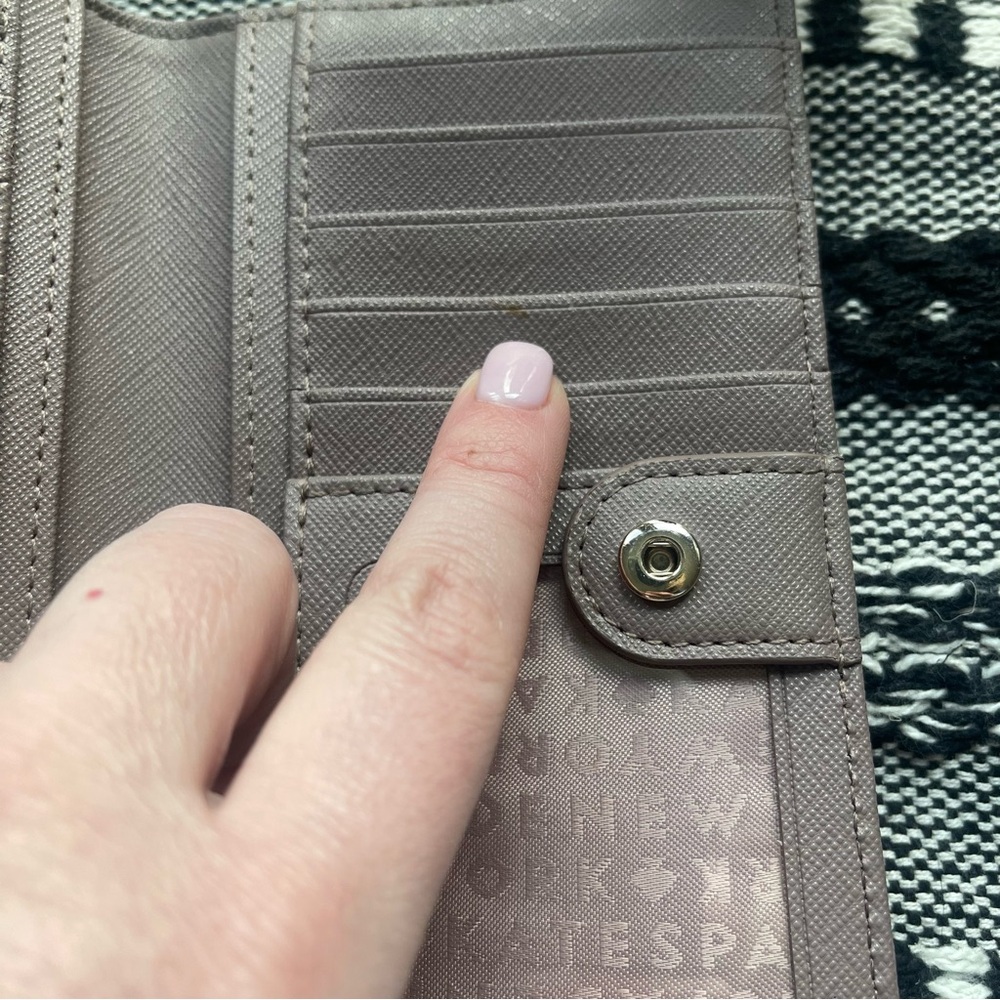Kate Spade taupe Wallet - Picture 8 of 8